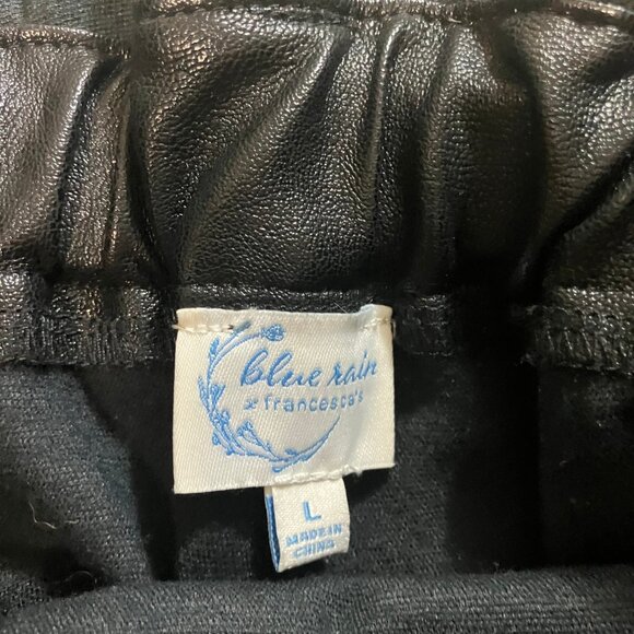 Francesca’s Collections Faux Vegan Leather Shorts - Picture 8 of 12